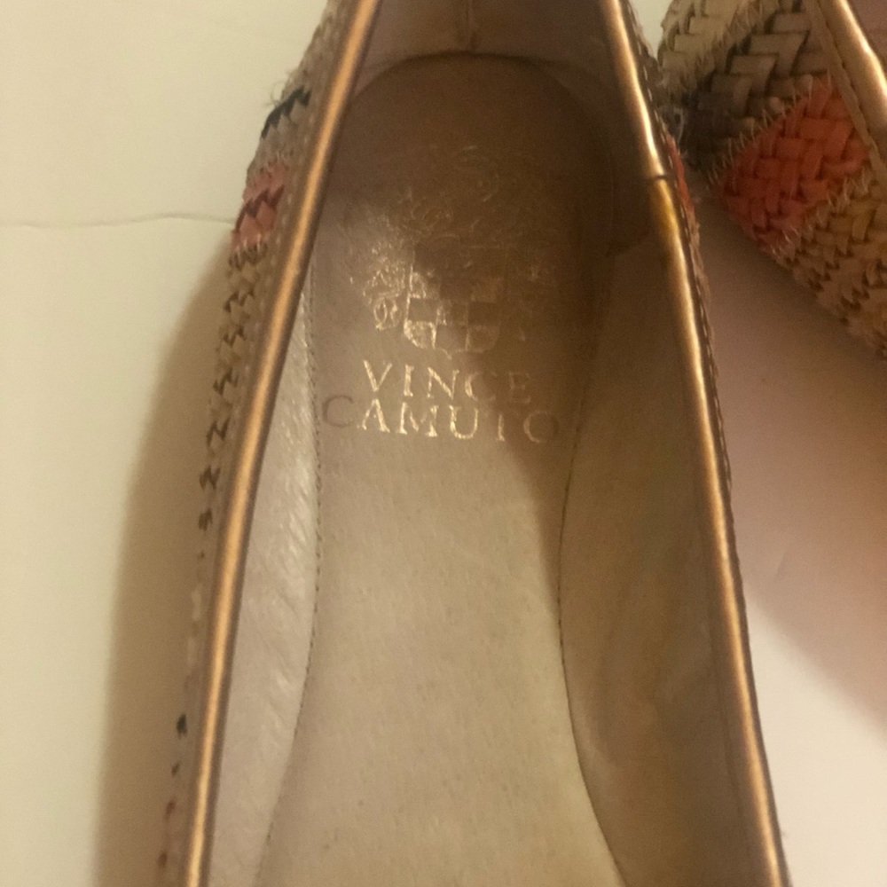 Vince Camuto Multi Colored Weave Pattern Ballet F… - image 7